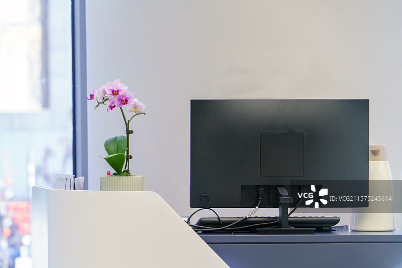 商务，销售中心客户接待室装修，前台图片素材