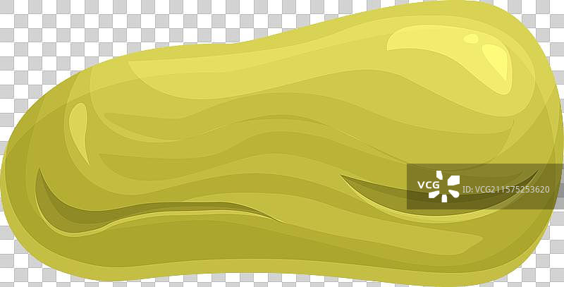 空中漂浮的绿色芥末豆图片素材