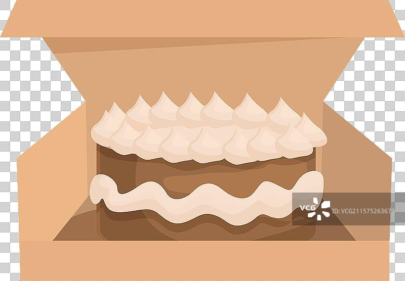 奶油奶酪糖霜巧克力蛋糕图片素材