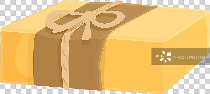 手工香皂条用工艺纸包裹并系好绳子图片素材