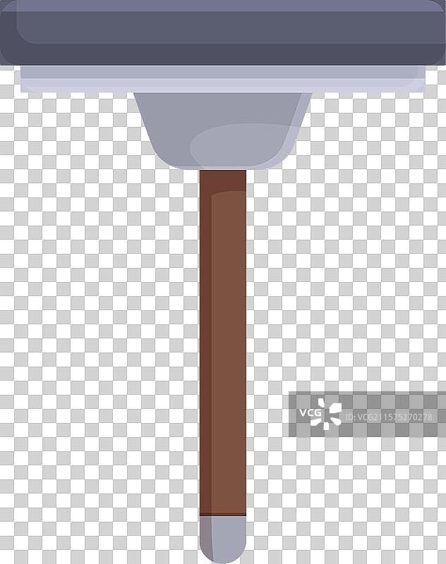 木柄窗户清洁刮水器图片素材