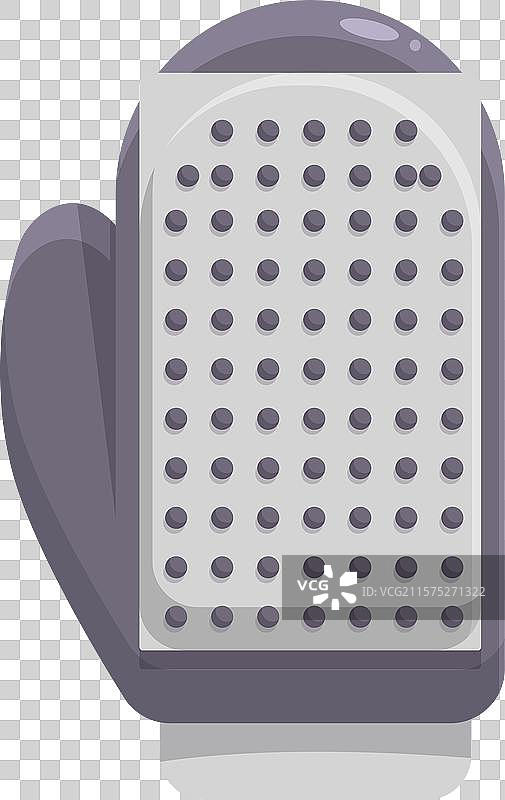 厨房手套在使用擦菜器时保护手部图片素材