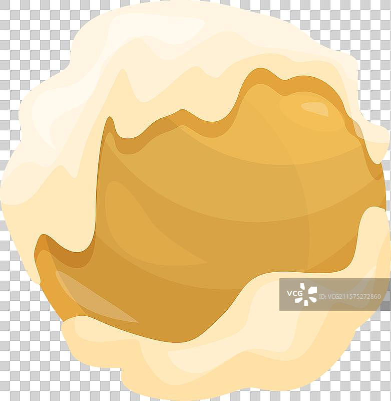 焦糖甜点裹上白巧克力图片素材