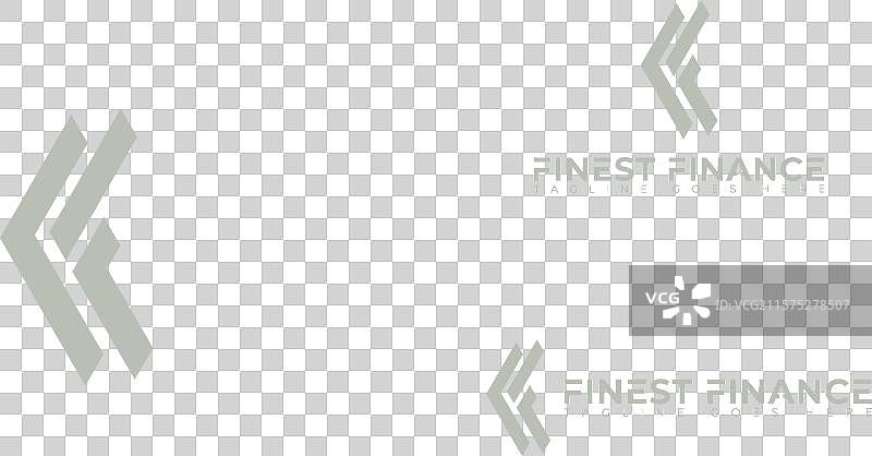 灰色的抽象字母f或ff标志图片素材