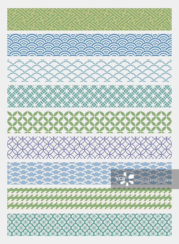 无缝拼接衣服纹样图案图片素材