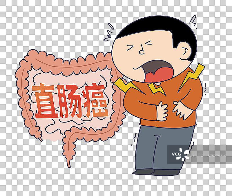 直肠癌患者病人图片素材