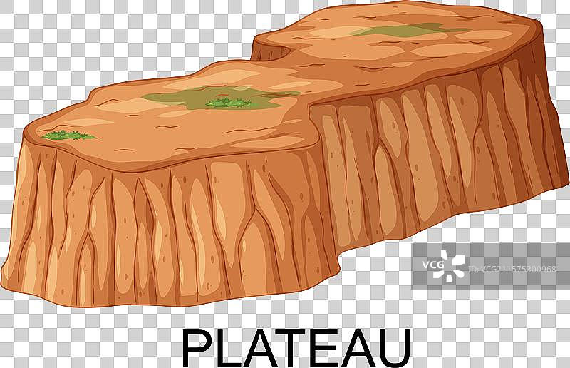 植被覆盖的高原图像图片素材