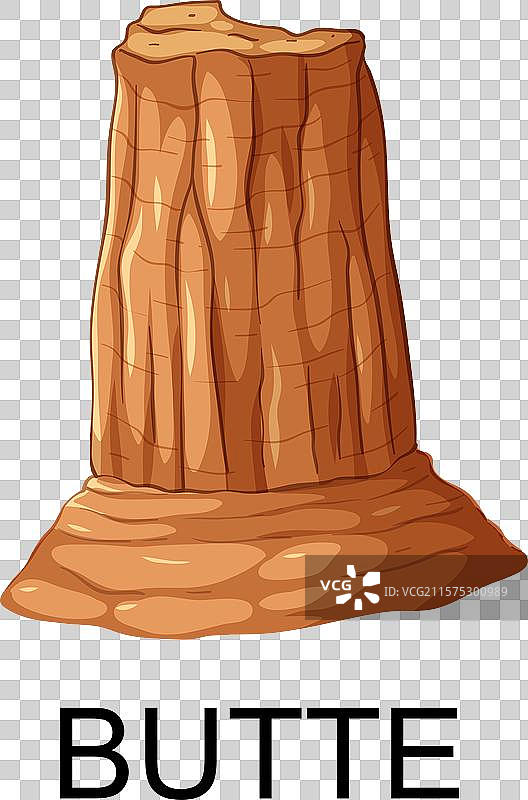 一幅平顶山地貌的图像图片素材