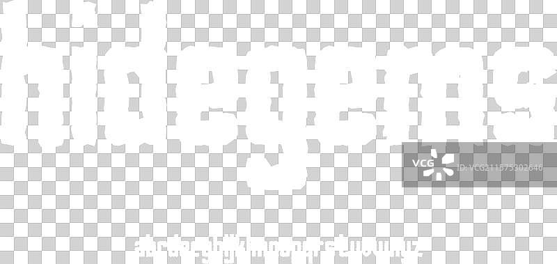 大胆有趣的城市展示字母字体类型图片素材