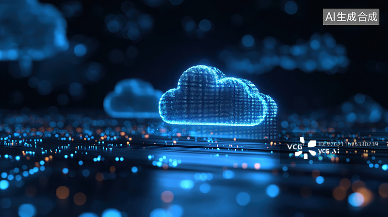 【AI数字艺术】云存储图片素材
