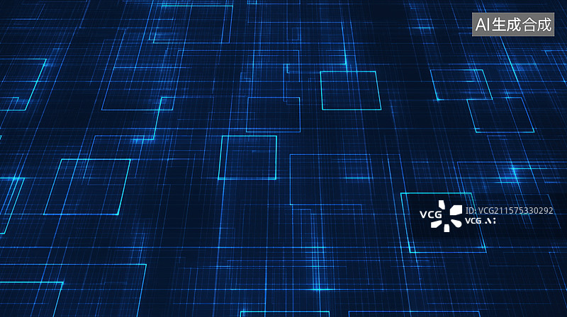 【AI数字艺术】科技背景图片素材