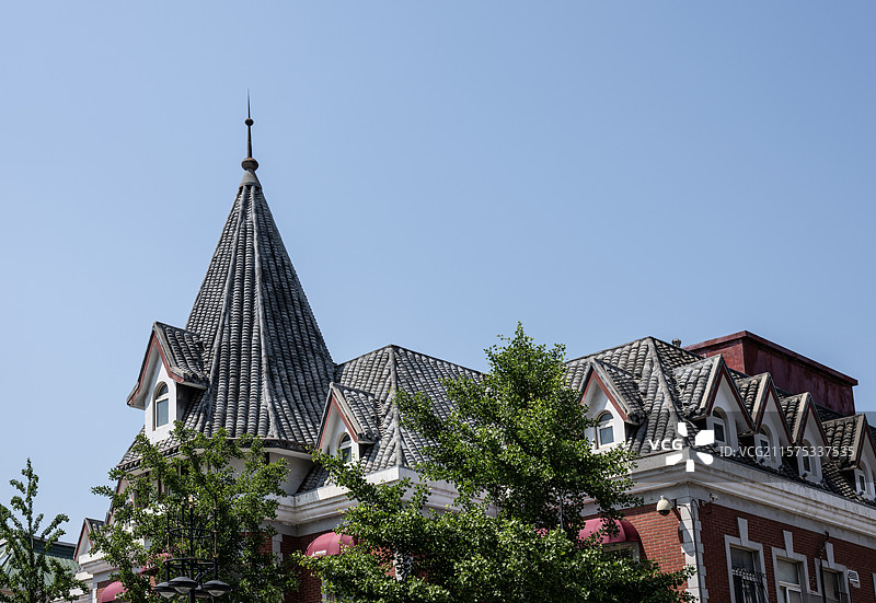 大连俄罗斯风情街图片素材