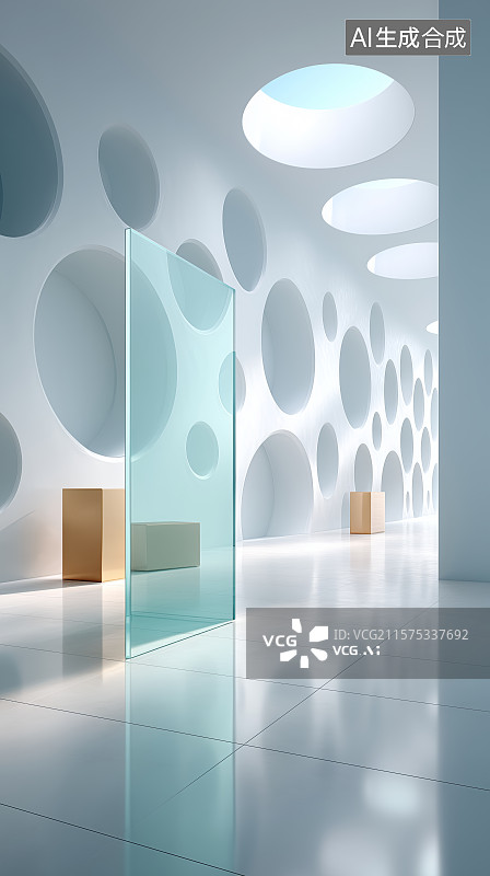 【AI数字艺术】现代简约室内设计图片素材