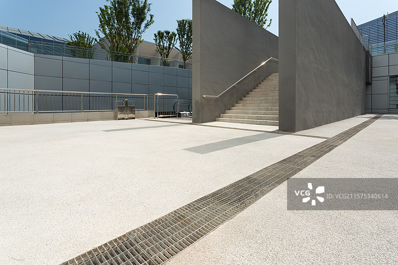 城市广场台阶道路图片素材