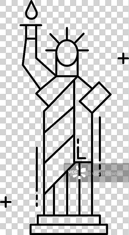 自由女神像 纽约 地标 自由图片素材