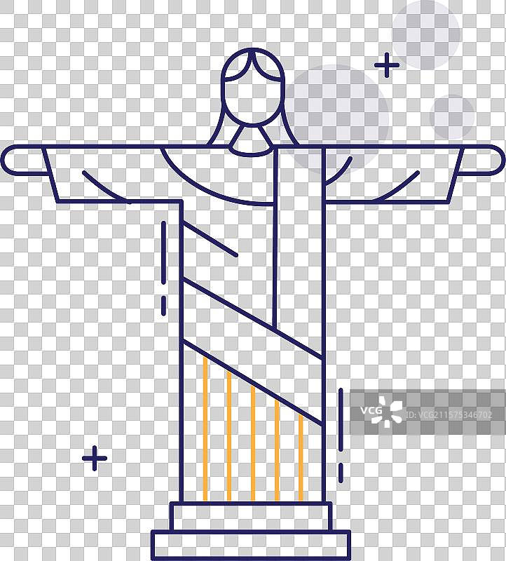 基督救世主图标设计图片素材