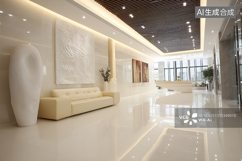 【AI数字艺术】【AI数字艺术】奢华的前台图片素材