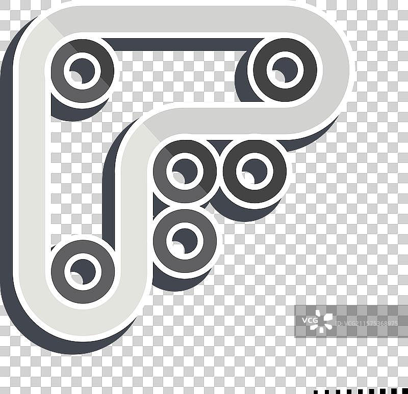 与汽车维护相关的驱动带图标图片素材