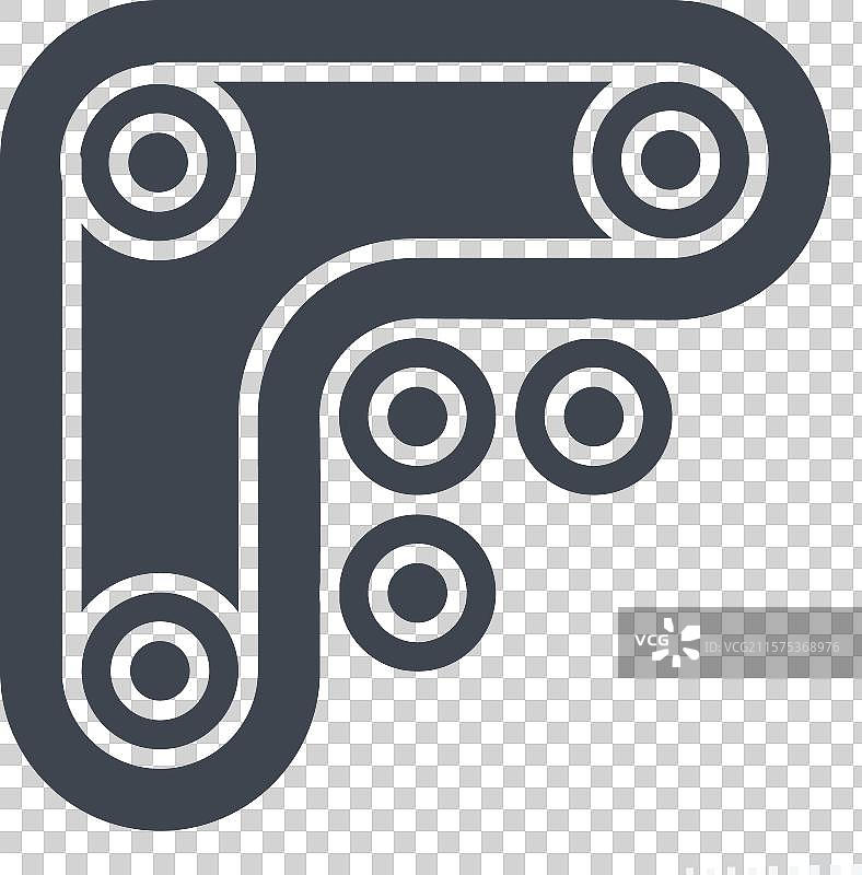 与汽车维护相关的驱动带图标图片素材