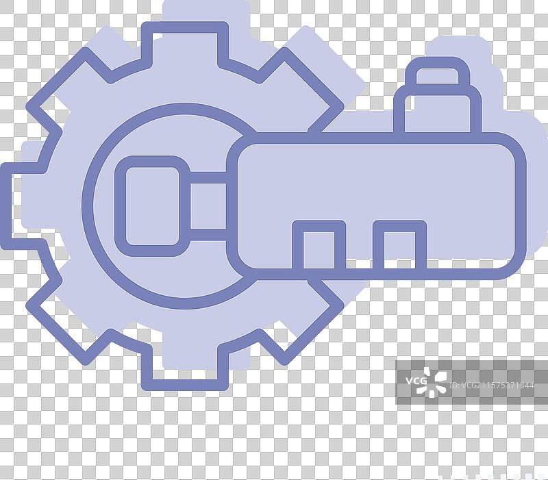 与汽车相关的燃油箱压力传感器图标图片素材