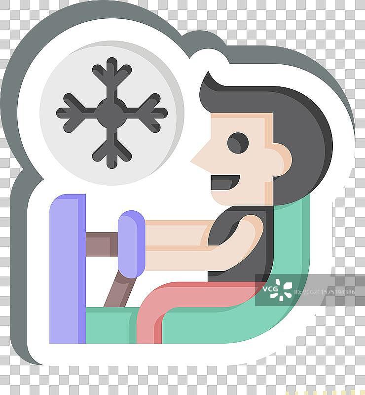 汽车空调诊断相关贴纸图片素材