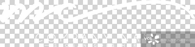 字母MC的初始签名字体logo图片素材