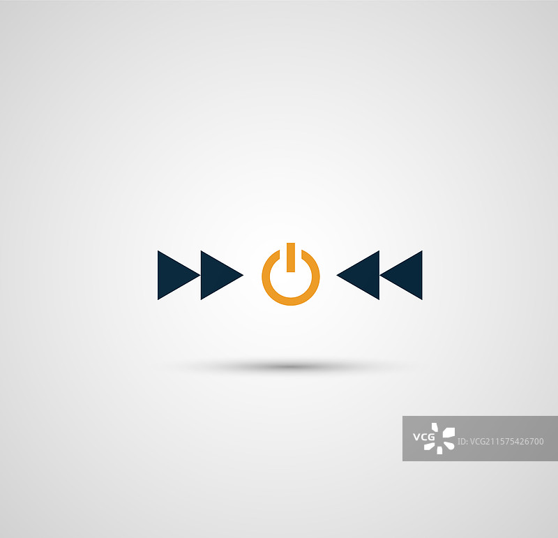 一组多媒体符号图片素材