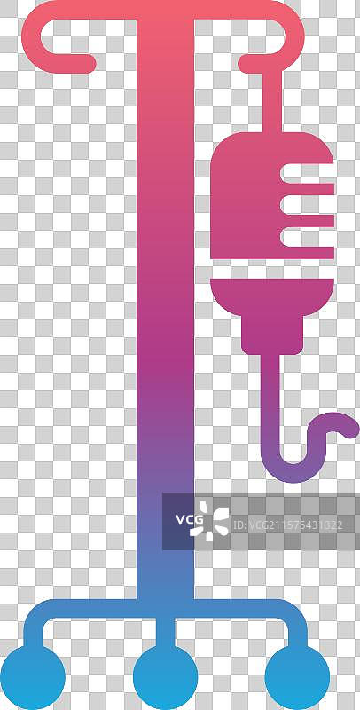 输液架图标设计图片素材