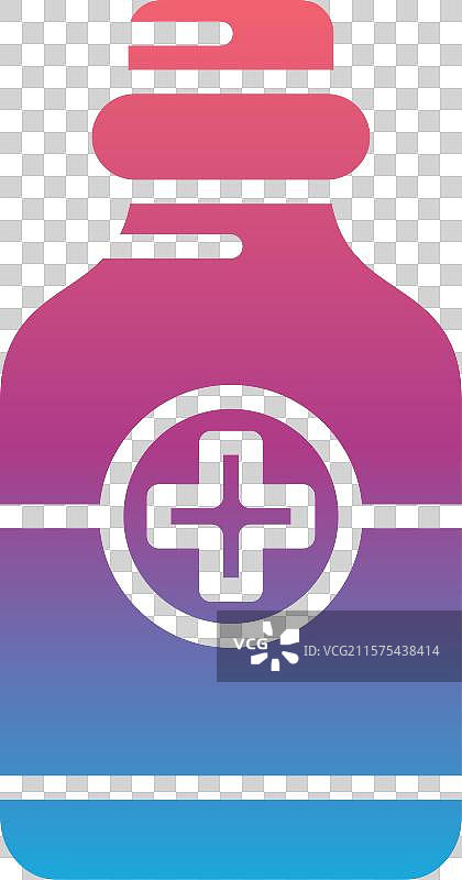 咳嗽糖浆图标设计图片素材