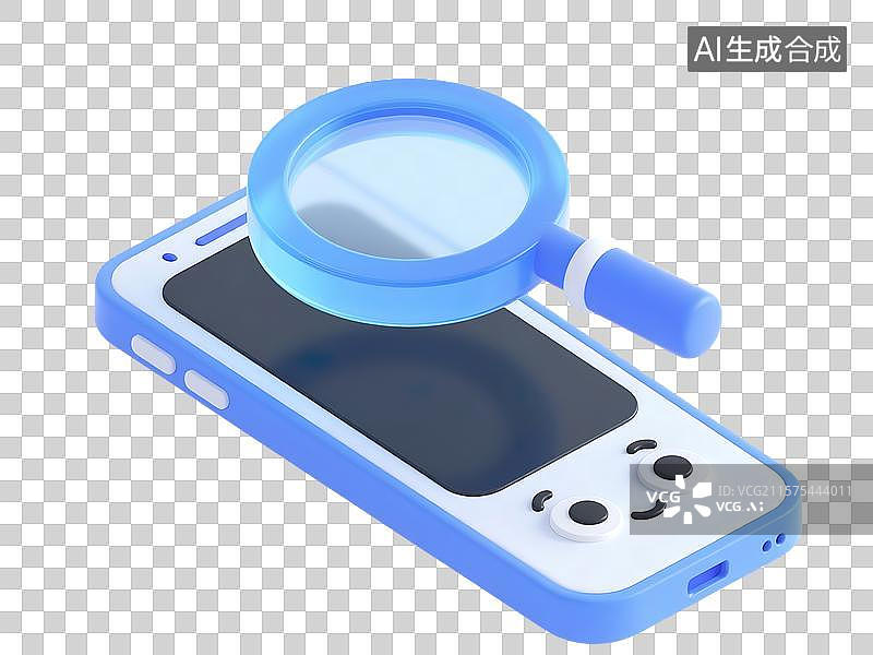 【AI数字艺术】数字搜索手机界面图片素材