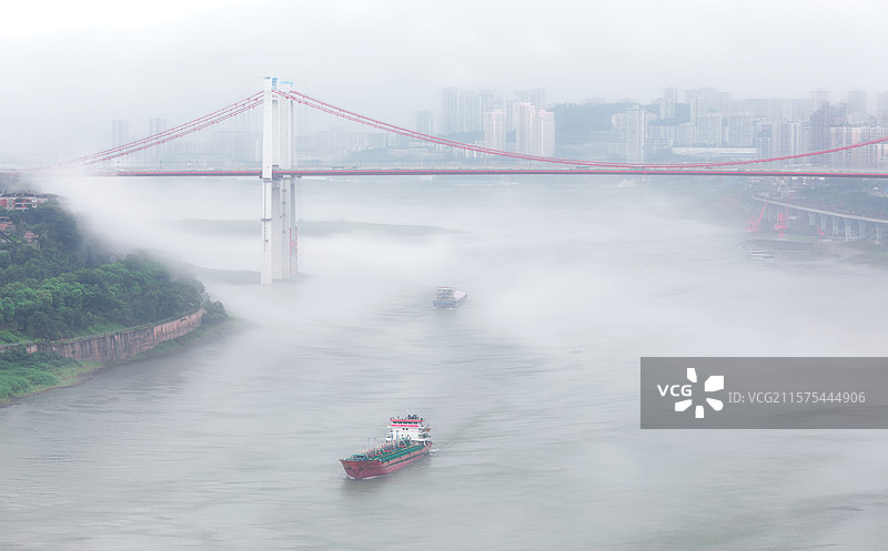 轻舟画中行（重庆）图片素材