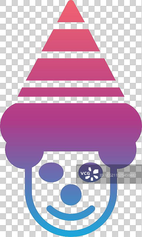 小丑图标设计图片素材