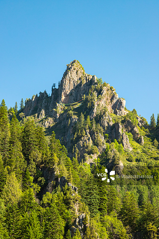 中国甘南扎尕那仙山自然风光图片素材