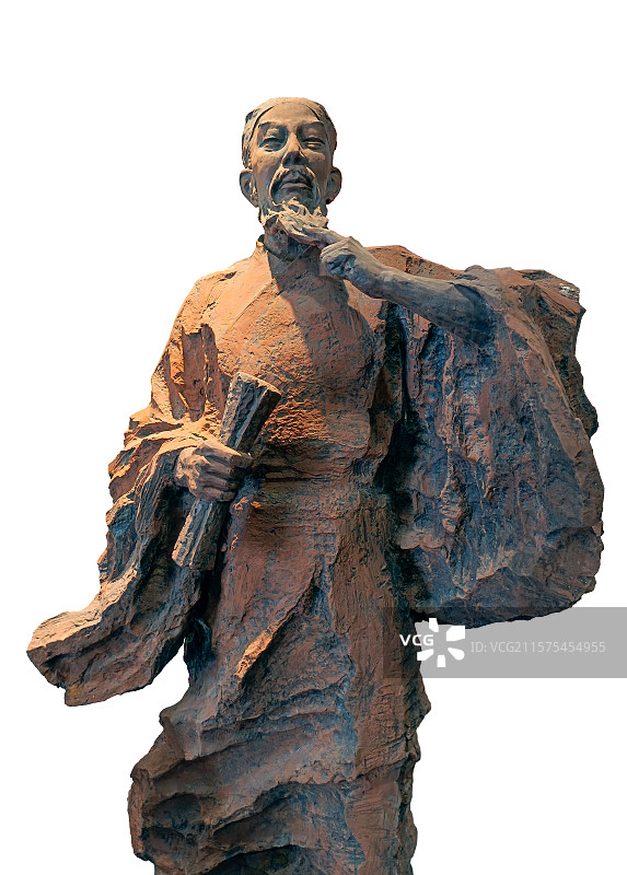 苏东坡雕像图片素材