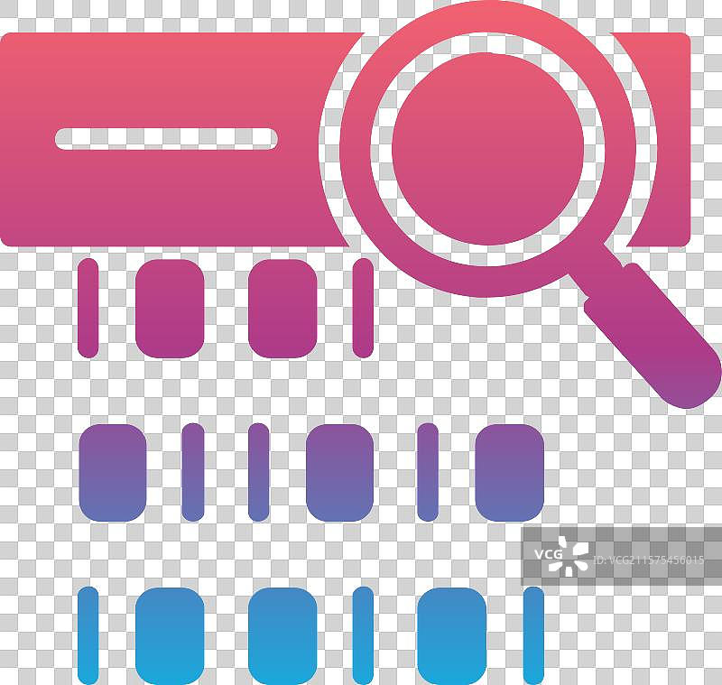 搜索线条图标设计图片素材