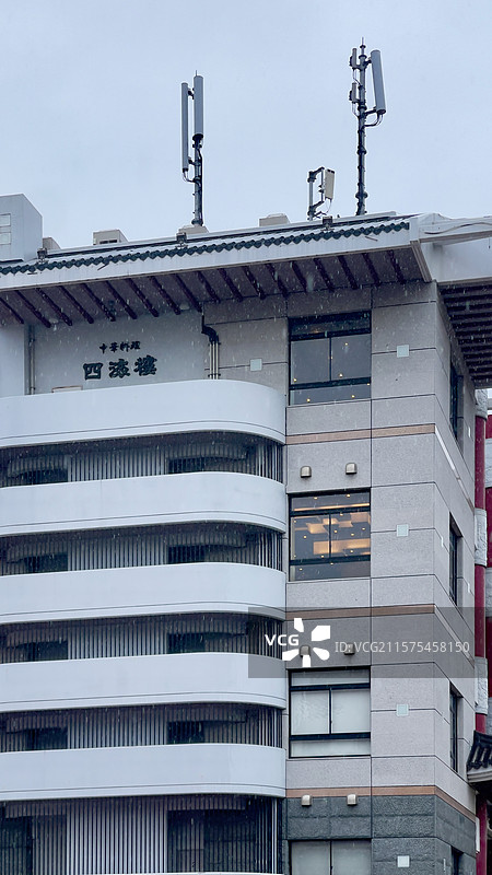 日本城市街头建筑图片素材