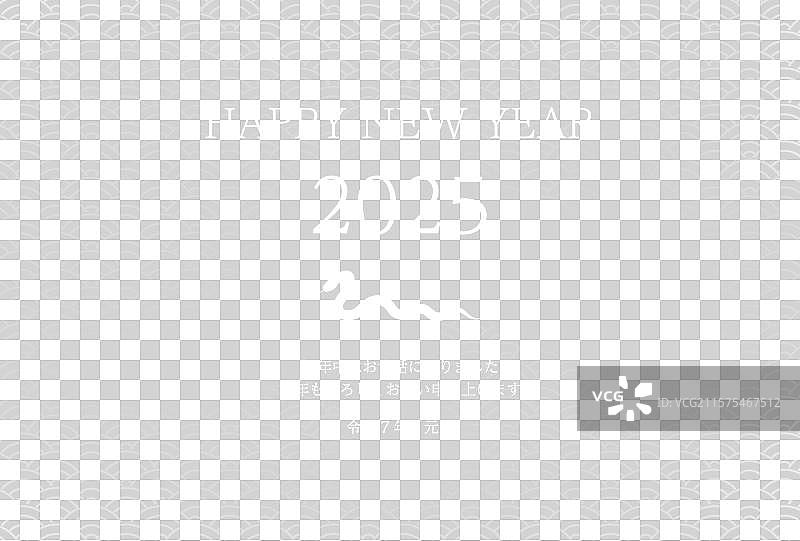 蛇年日本新年贺卡图片素材