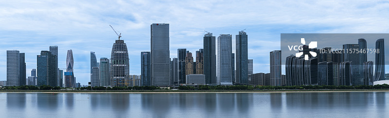 钱江世纪城全貌图片素材