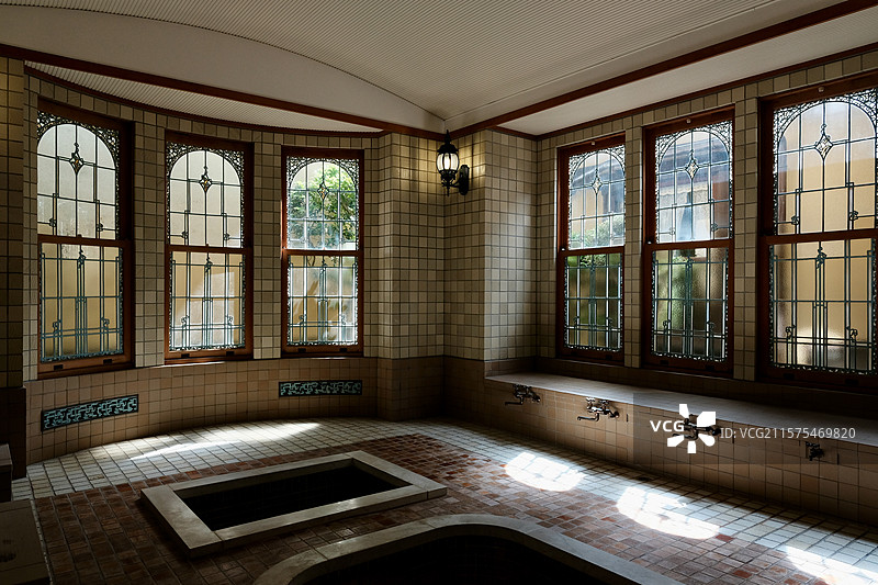 日本热海起云阁图片素材