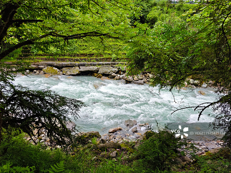 喇叭河图片素材