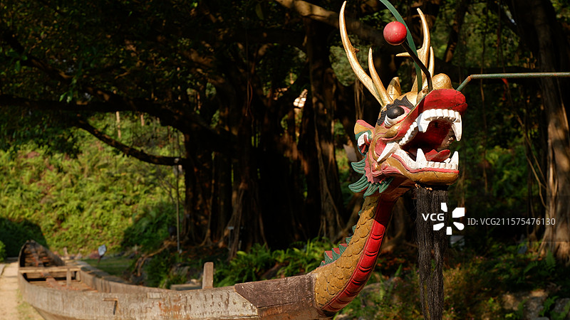 四海马术龙舟船图片素材