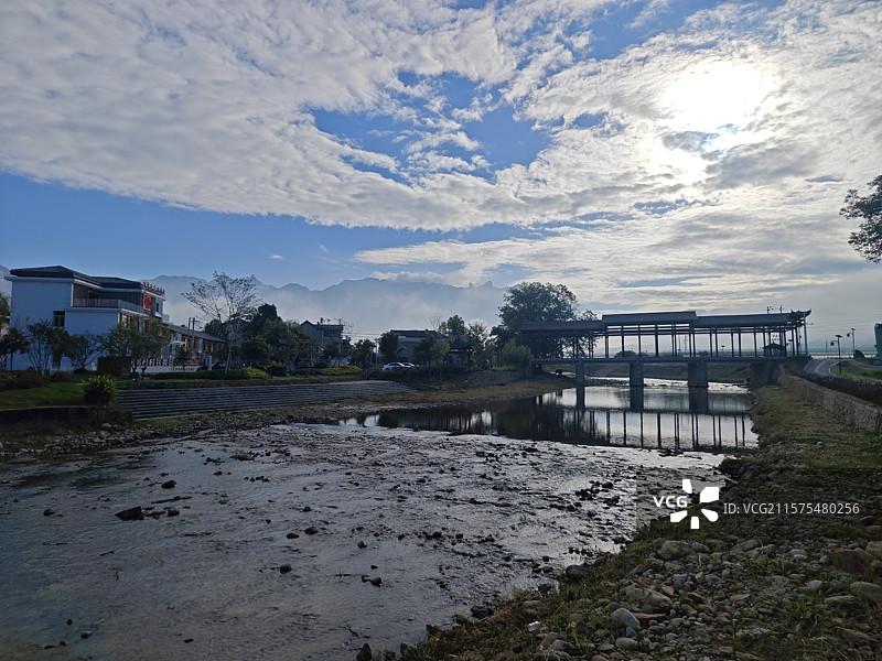中国国家地理武夷山国家森林公园风景道光泽段图片素材