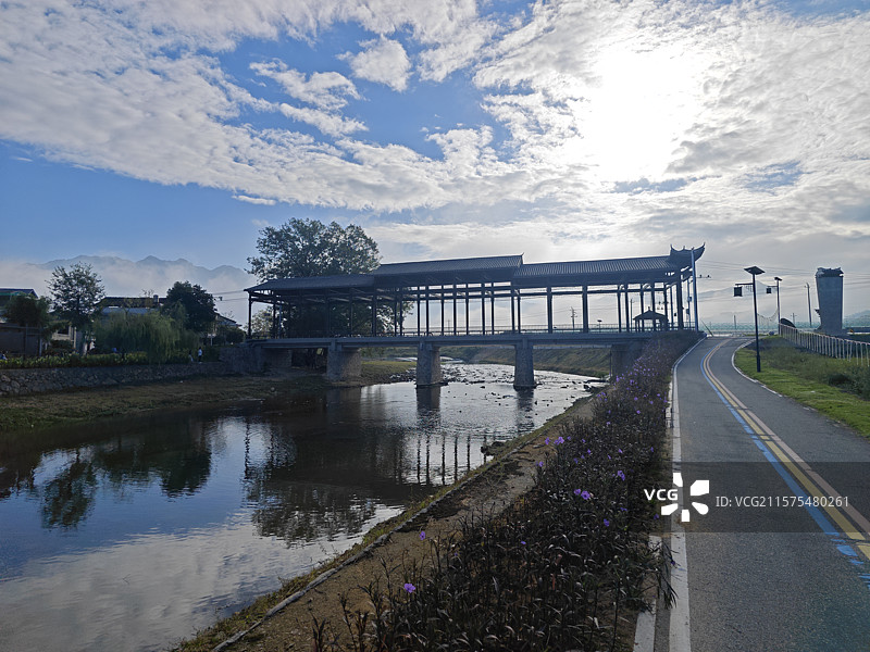 中国国家地理武夷山国家森林公园风景道光泽段图片素材