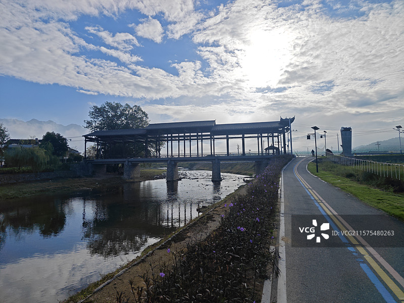 中国国家地理武夷山国家森林公园风景道光泽段图片素材