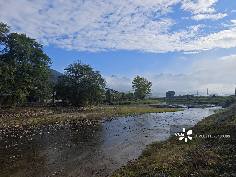 中国国家地理武夷山国家森林公园风景道光泽段图片素材