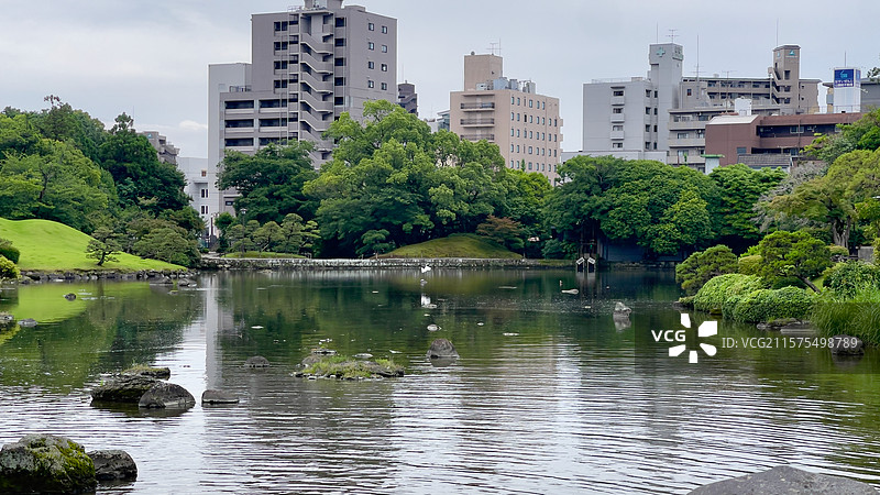 熊本水前寺成趣园图片素材