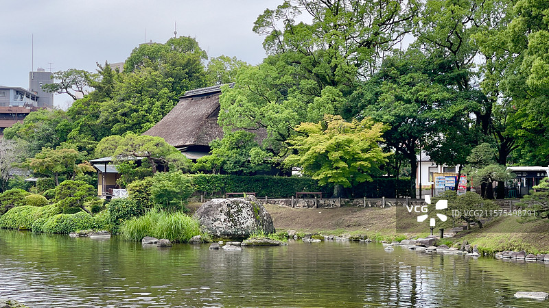 熊本水前寺成趣园图片素材