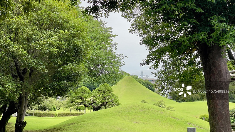 熊本水前寺成趣园图片素材