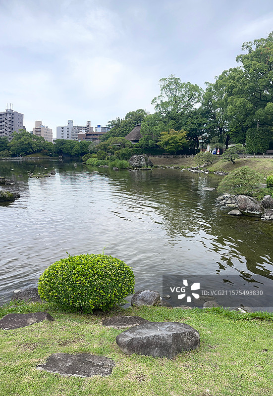熊本水前寺成趣园图片素材