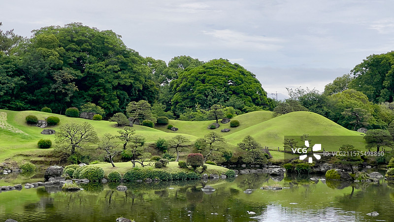 熊本水前寺成趣园图片素材